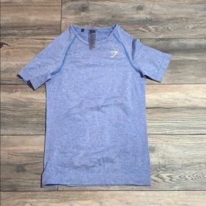 Gymshark blue shirt